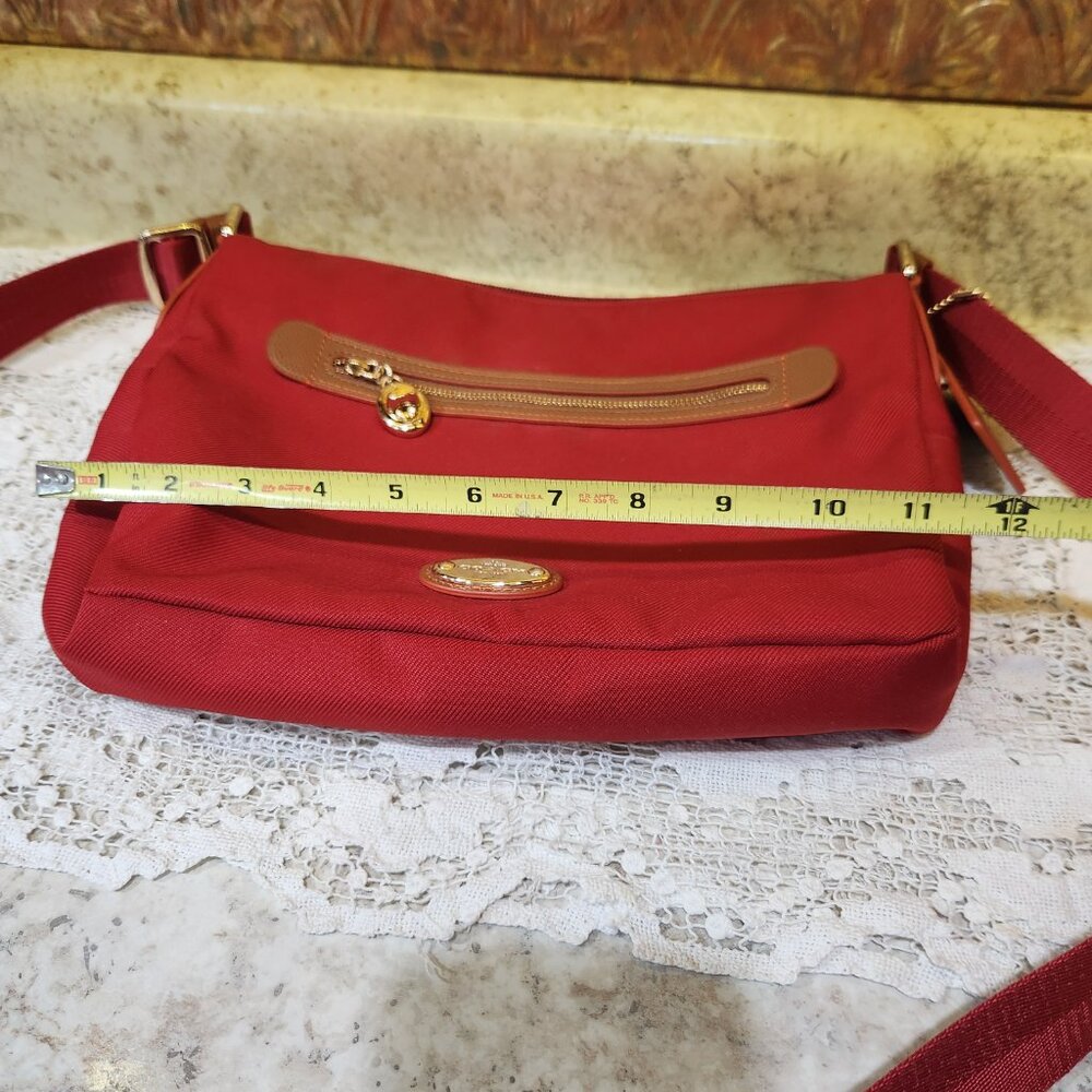 Coach Red Sawyer Crossbody Bag - Picture 15 of 16